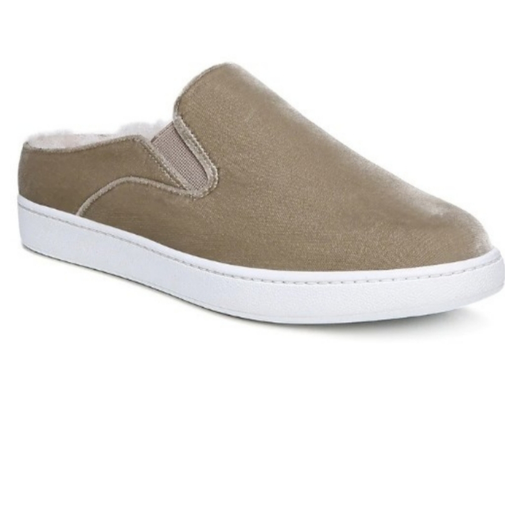 Vince Shearling Mule Suede Sneakers